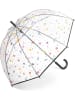 happy rain Paraplu "Dots and Stars" transparant/meerkleurig - Ø 95 cm