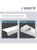 Schütte Duschablage in Weiß - (L)35 x (B)5 cm