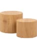 Actona 2er-Set: Couchtische "Mice" in Eiche