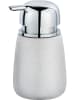 Wenko Zeepdispenser ""Glimma"" zilverkleurig - 330 ml