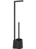 Wenko WC-Garnitur "Avola" in Schwarz - (H)66,5 cm