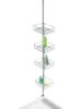 Wenko Roestvrijstalen telescopisch rek "Domaso" - (B)25 x (H)275 x (D)20 cm