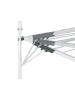 Wenko Wäschetrockner in Weiß/ Grau - (B)51 x (H)142 x (T)41 cm