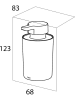 Tiger Seifenspender "Urban" in Schwarz - 180 ml