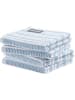 DDDDD 4er-Set: Spültücher "Classic Clean" in Hellblau/ Weiß - (L)30 x (B)30 cm