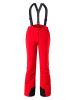 Hyra Spodnie narciarskie "Val Gardena" w kolorze czerwonym