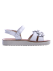 Naturino Skórzane sandały "Amalfi" w kolorze białym