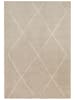 Elle Decoration Kurzflor-Teppich "Massy" in Beige/ Creme