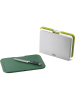 JosephJoseph 4tlg. Schneidebrett-Set "Nest" in Silber/ Grün