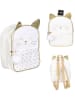 The Home Deco Kids Rucksack in Weiß/ Gold - (B)22 x (H)28 x (T)15 cm