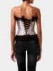 INTIMAX Corsage in Silber/ Schwarz
