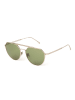 Lacoste Unisekszonnebril goudkleurig/groen