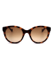 Liu Jo Damskie okulary przeciwsłoneczne w kolorze brązowym