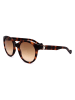 Liu Jo Damskie okulary przeciwsłoneczne w kolorze brązowym