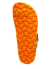 billowy Zehentrenner in Khaki/ Orange