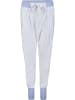 SHORT STORIES Pyjamabroek lichtblauw/wit