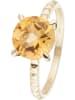L'ARTISAN JOAILLIER Gouden ring "Clou" met edelsteen