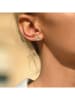DIAMOND & CO Witgouden oorstekers "Sunbury" met diamanten