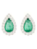 DIAMOND & CO Witgouden oorstekers "Sunbury" met diamanten