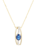 DIAMOND & CO Gold-Anhänger "Dumai" mit Diamanten
