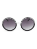 Guess Damen-Sonnenbrille in Schwarz-Silber/ Schwarz