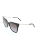 Karl Lagerfeld Damen-Sonnenbrille in Grau-Gold/ Hellbraun
