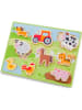 New Classic Toys 7tlg. Steckpuzzle "Chunky Farm" - ab 2 Jahren