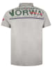 Geographical Norway Poloshirt "Kamo" lichtgrijs
