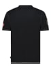 Geographical Norway Shirt "Jouky" in Schwarz