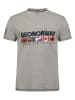 Geographical Norway Shirt "Jouky" in Grau