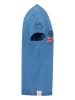 Geographical Norway Shirt "Jouky" in Blau