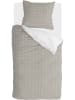 Walra Renforcé beddengoedset "Odd Twins" grijs/beige