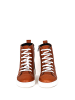 Noosy Skórzane sneakersy w kolorze brązowym