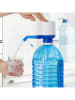 InnovaGoods Wasserspender in Weiß/ Blau - (B)8 x (H)16,5 x (T)18 cm