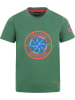 Trollkids Koszulka funkcyjna "Windrose" w kolorze zielonym