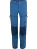 Trollkids Spodnie trekkingowe Zipp-Off "Nordfjord" - Slim fit - w kolorze niebieskim