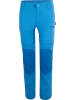 Trollkids Spodnie trekkingowe Zipp-Off "Arendal XT" w kolorze niebieskim
