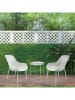 Garden Spirit Krzesła (2 szt.) "Malibu" w kolorze białym - 59 x 82 x 77,5 cm