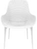 Garden Spirit 2-delige set: stoelen "Malibu" wit - (B)59 x (H)82 x (D)77,5 cm