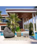 THE HOME DECO FACTORY Indoor-/ Outdoor-Teppich in Grau/ Creme - (L)180 x (B)120 cm