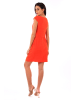 Lin Passion Leinen-Kleid in Orange