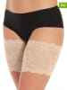 Magic Bodyfashion 2-delige set: dijbeenbanden "Be Sweet to Your Legs" nude