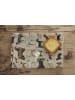 Folkifreckles Geschirrtuch "Dogs" in Beige - (L)70 x (B)50 cm