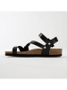 BACKSUN Sandały "Parma" w kolorze czarnym