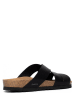 BACKSUN Slippers "Palerme" zwart