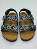 Birkenstock Sandalen "Milano" zwart/grijs - wijdte S