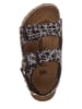 Birkenstock Sandały "Milano" w kolorze czarno-szarym