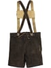 Isartrachten Lederhose in Braun