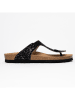 Blue Bay Teenslippers "Myrrhis" zwart