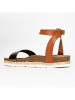 Blue Bay Sandalen "Wellington" in Hellbraun
